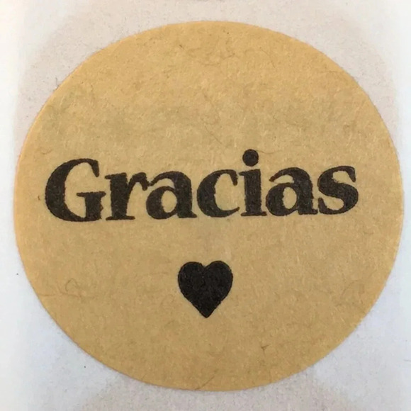 Gracias ( Thank You ) 500 Stickers - Picture 6 of 6